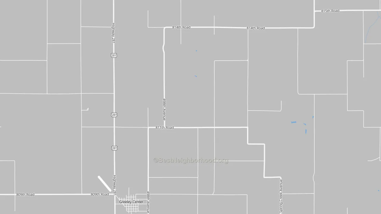 Transit Grade map of Greeley, NE
