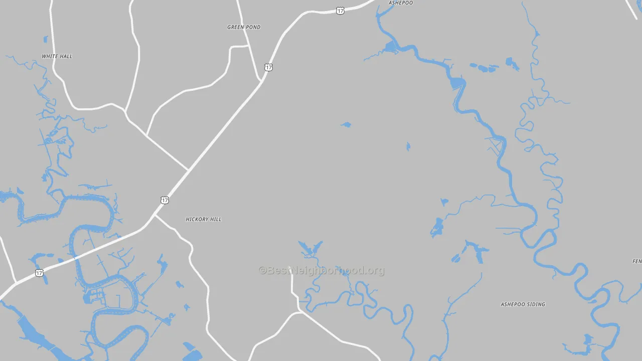 Transit Grade map of Green Pond, SC