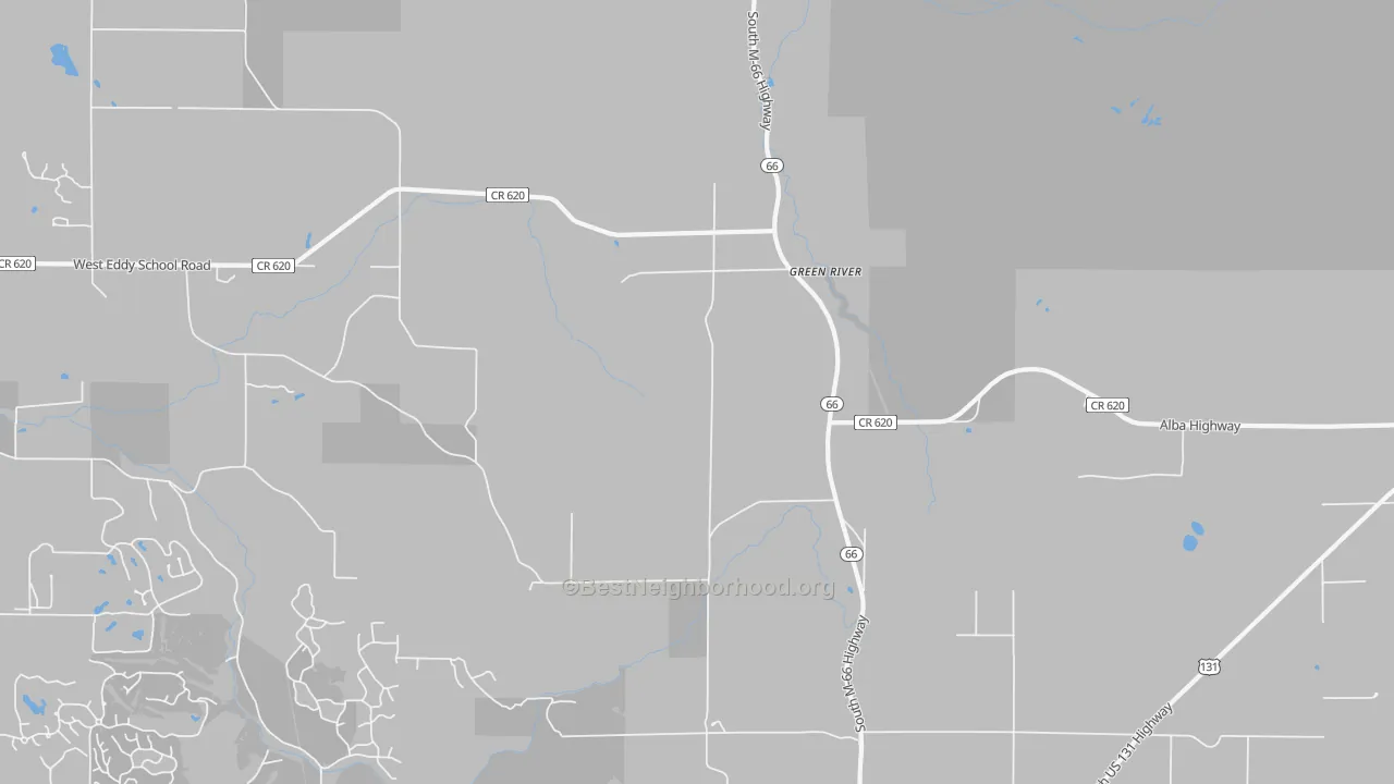 Transit Grade map of Green River, MI