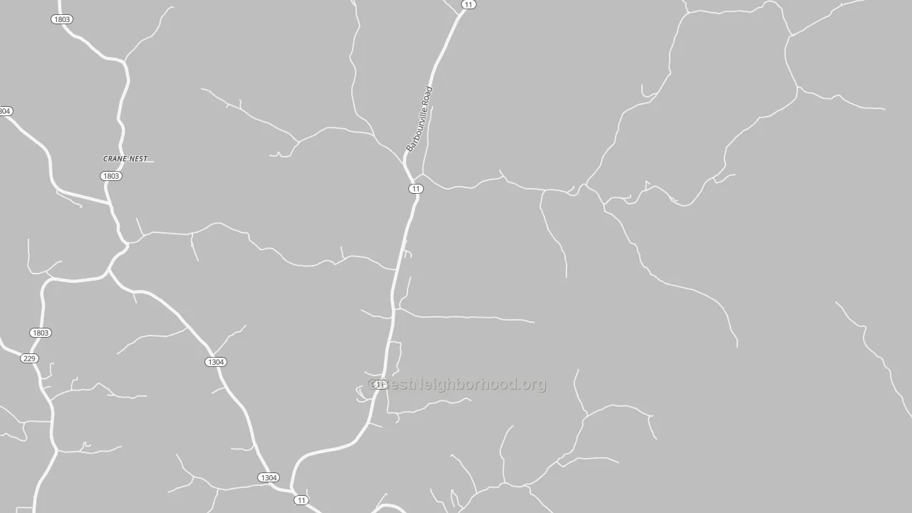 Transit Grade map of Green Road, KY