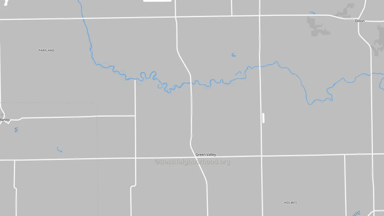 Transit Grade map of Green Valley, IL