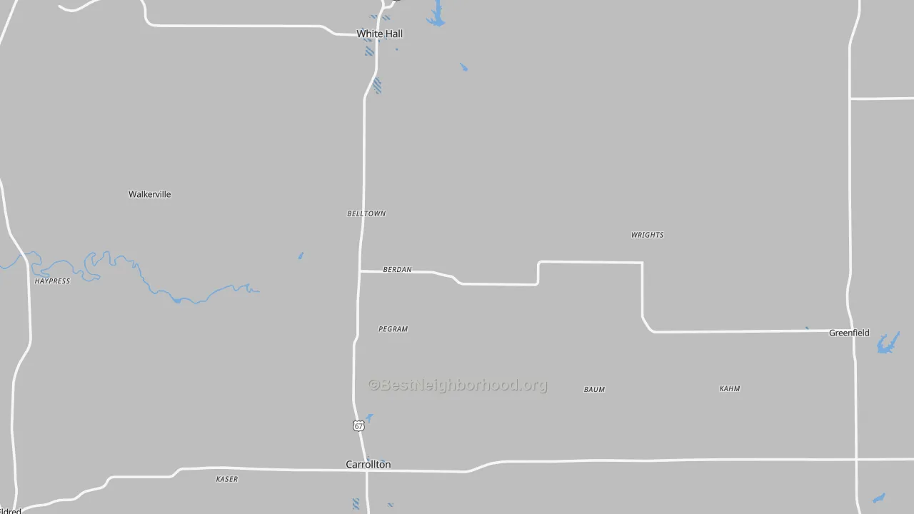 Transit Grade map of Greene County, IL