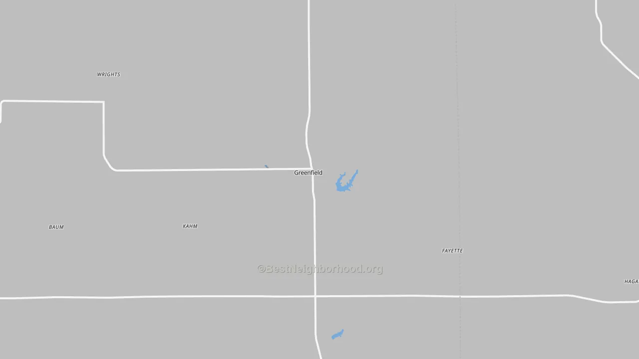 Transit Grade map of Greenfield, IL
