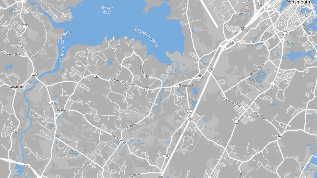Transit Grade map of Greenland, NH