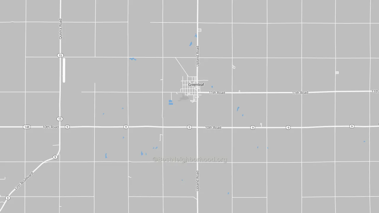 Transit Grade map of Greenleaf, KS