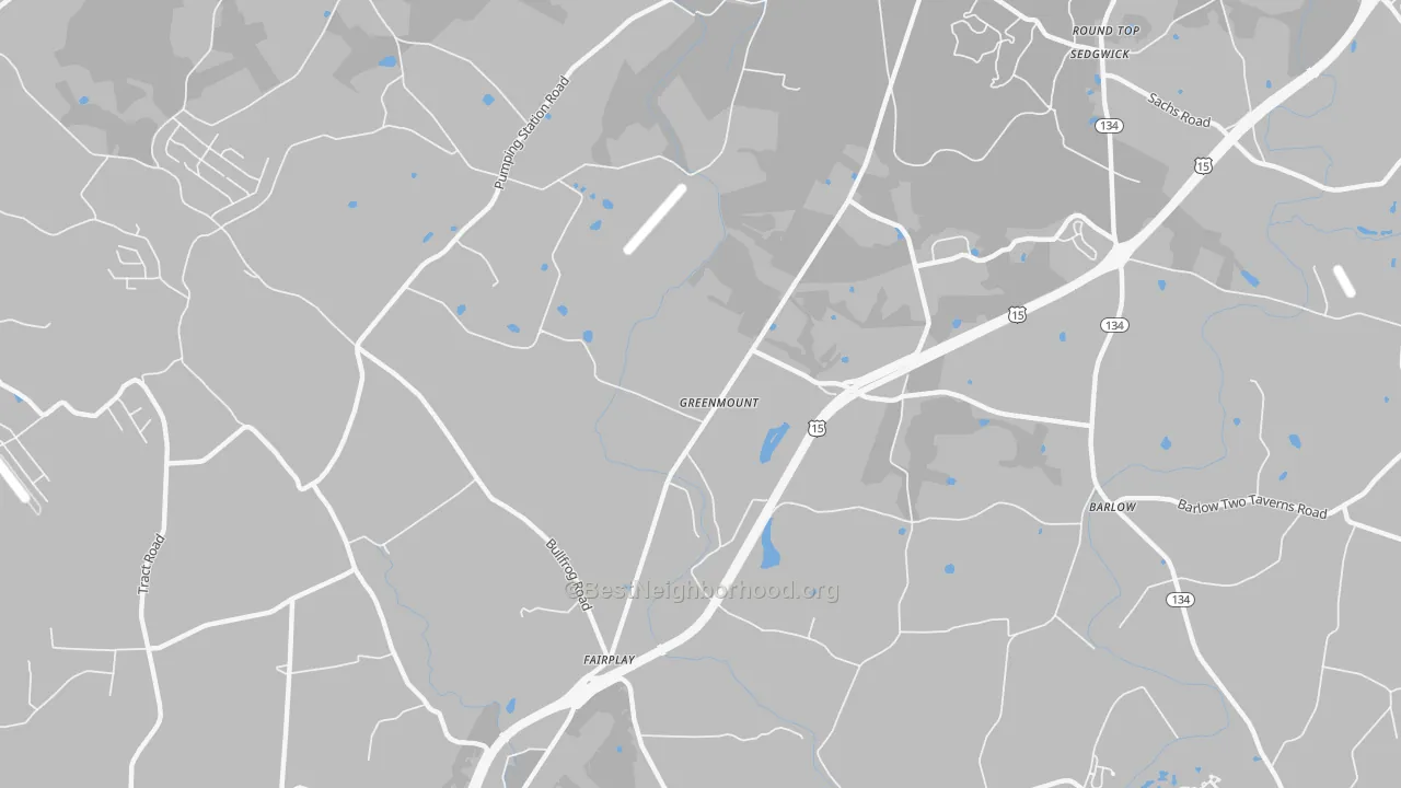 Transit Grade map of Greenmount, PA