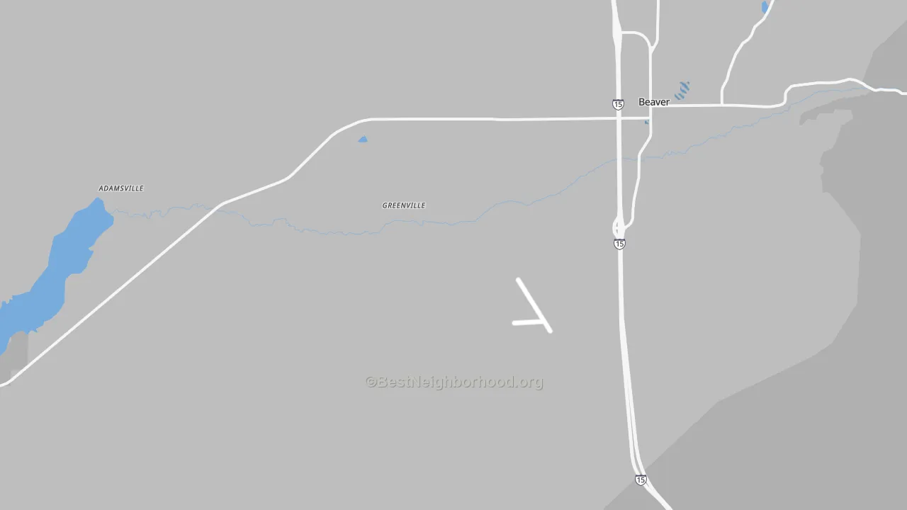 Transit Grade map of Greenville, UT