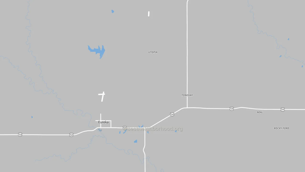 Transit Grade map of Greenwood County, KS