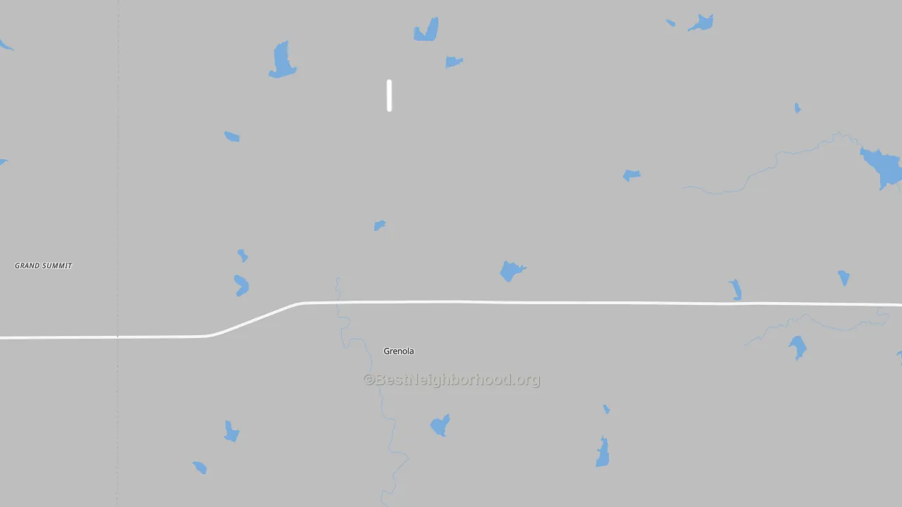 Transit Grade map of Grenola, KS