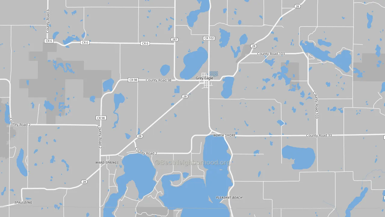 Transit Grade map of Grey Eagle, MN
