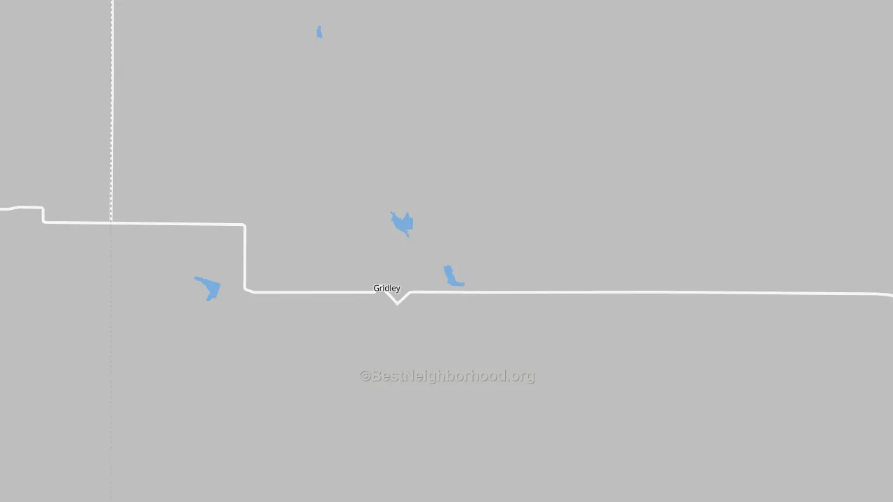 Transit Grade map of Gridley, KS