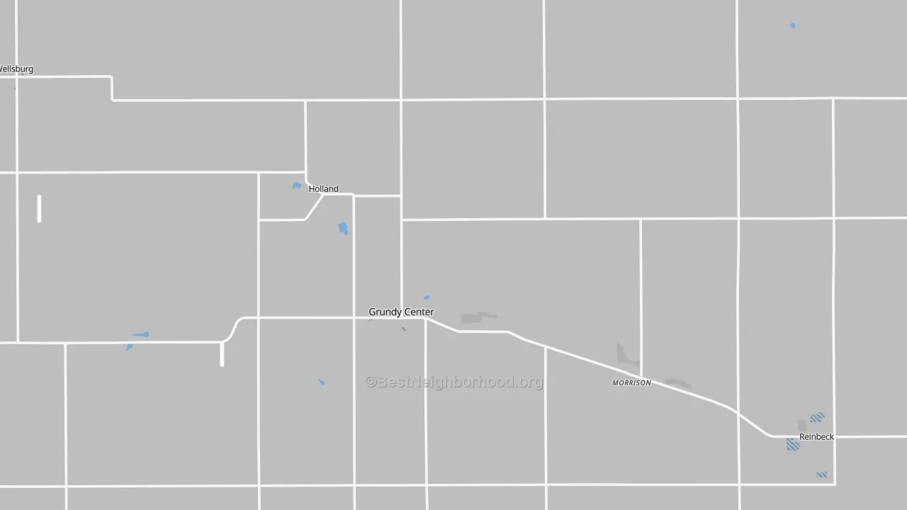Transit Grade map of Grundy County, IA