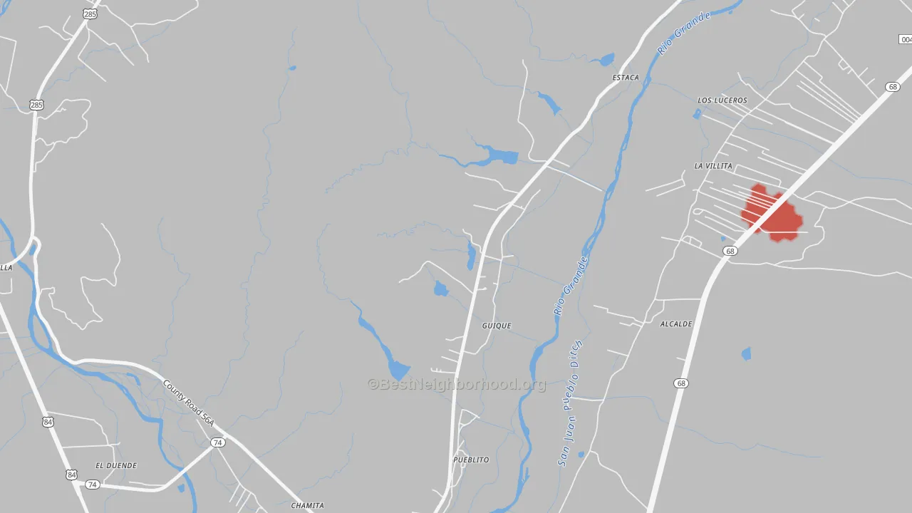 Transit Grade map of Guique, NM