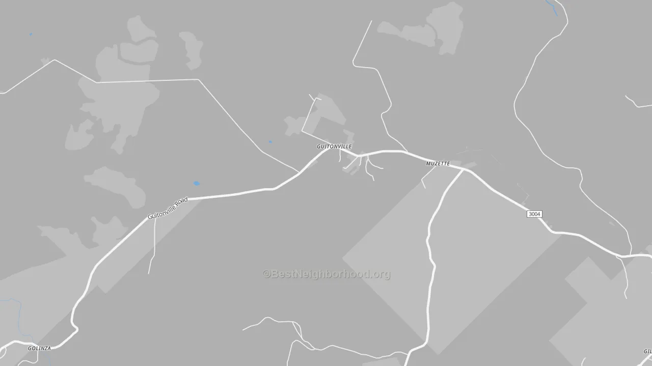 Transit Grade map of Guitonville, PA