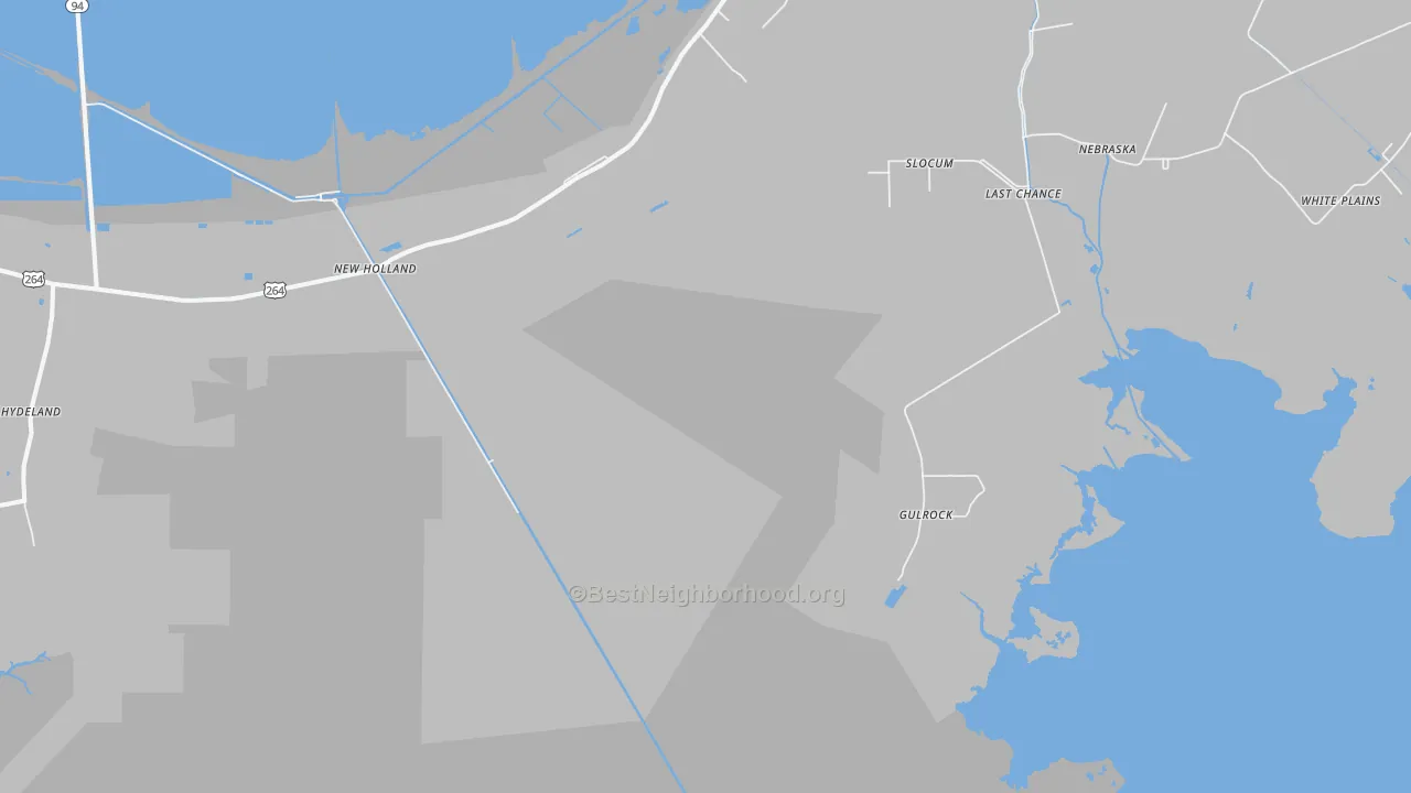 Transit Grade map of Gulrock, NC
