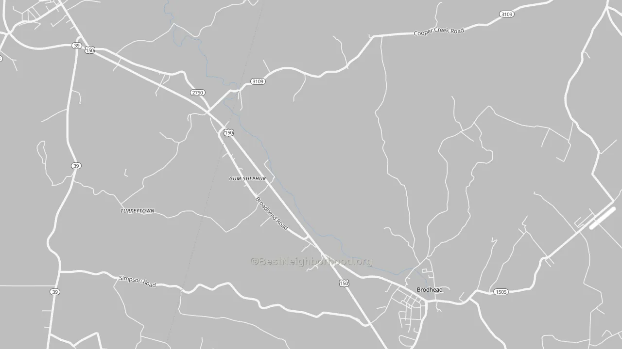 Transit Grade map of Gum Sulphur, KY