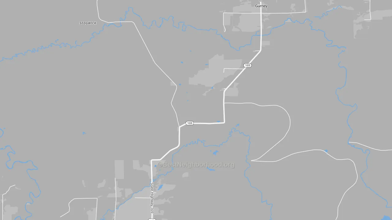 Transit Grade map of Gurney, WI