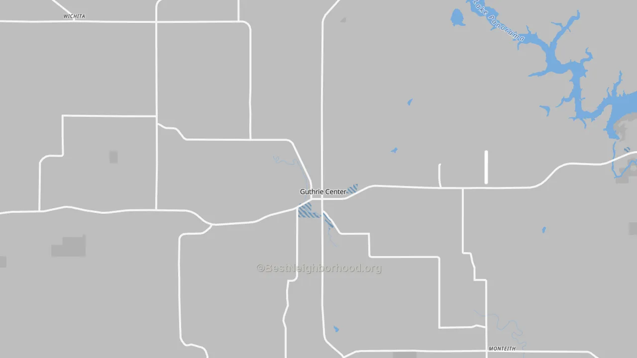 Transit Grade map of Guthrie Center, IA