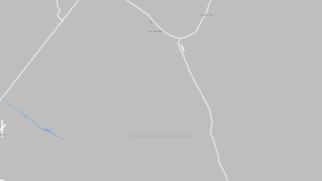 Transit Grade map of Hackberry, AZ