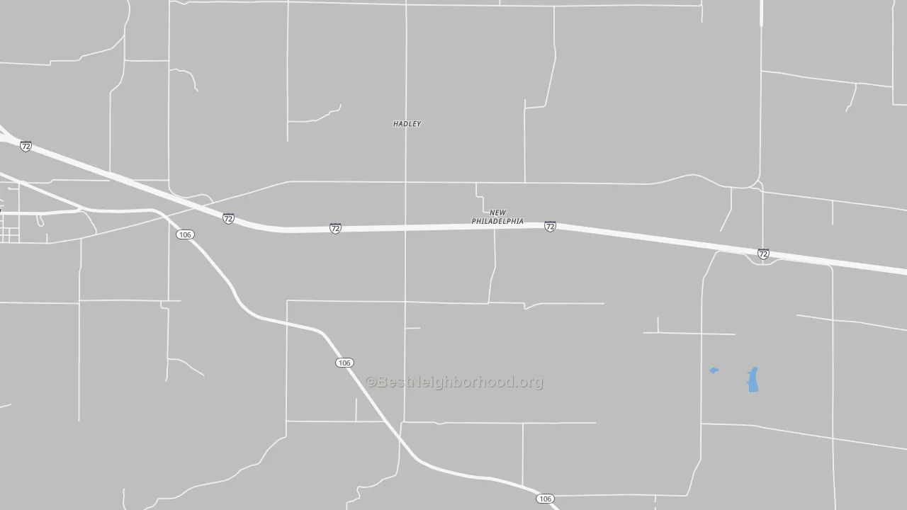 Transit Grade map of Hadley, IL