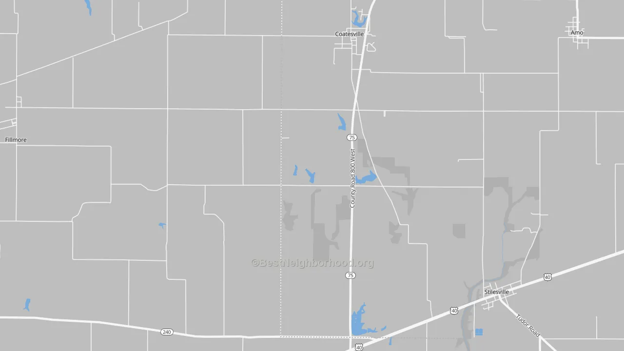 Transit Grade map of Hadley, IN