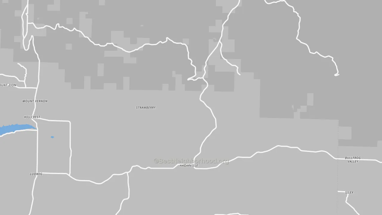 Transit Grade map of Hagarville, AR