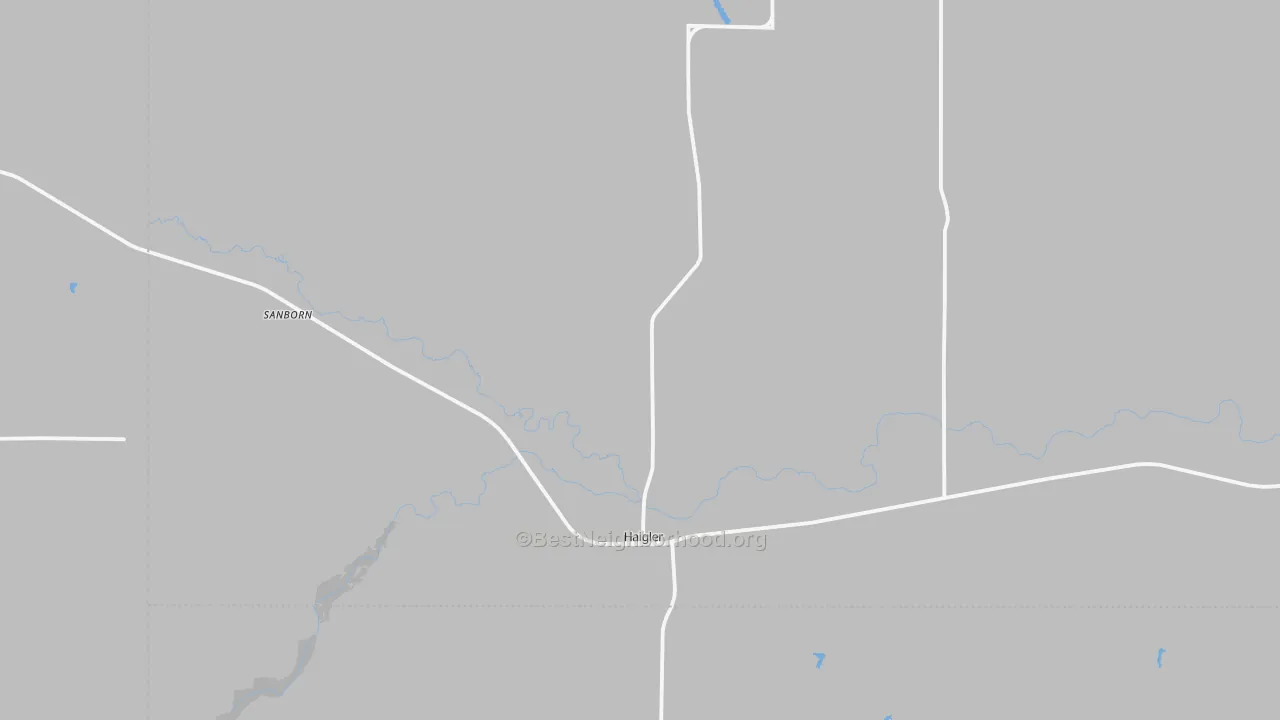 Transit Grade map of Haigler, NE