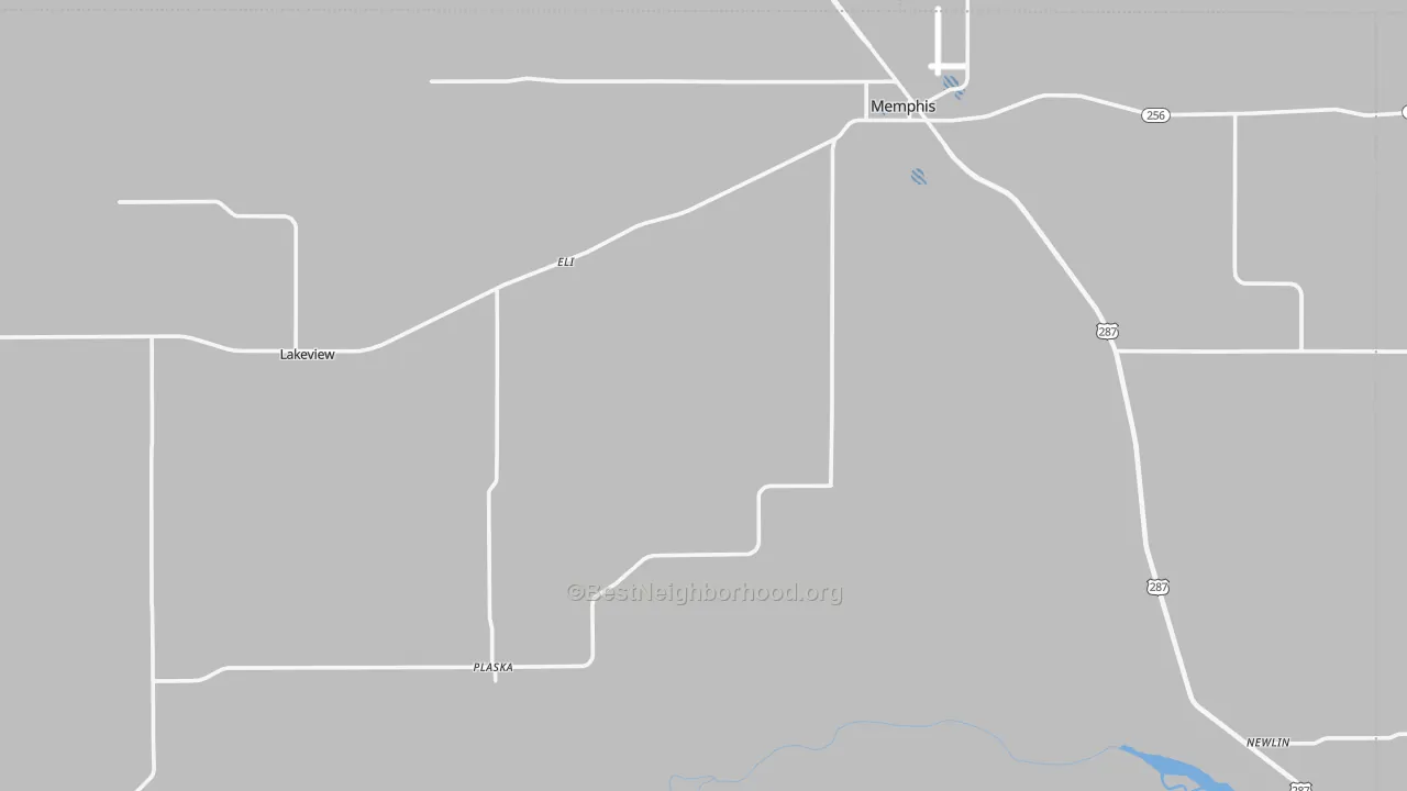 Transit Grade map of Hall County, TX