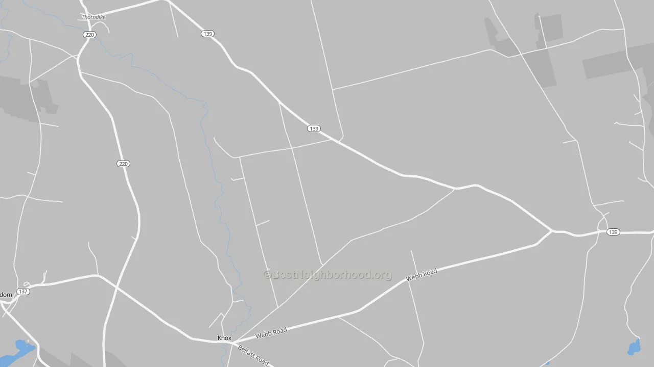 Transit Grade map of Halldale, ME