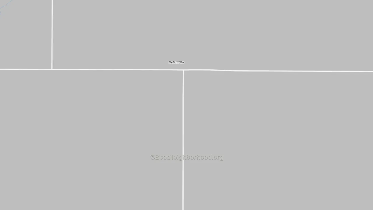 Transit Grade map of Hamilton, ND