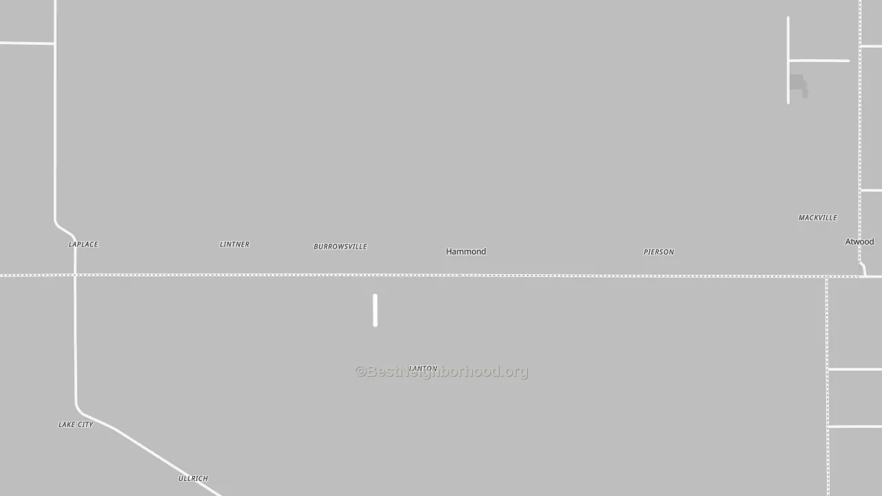 Transit Grade map of Hammond, IL