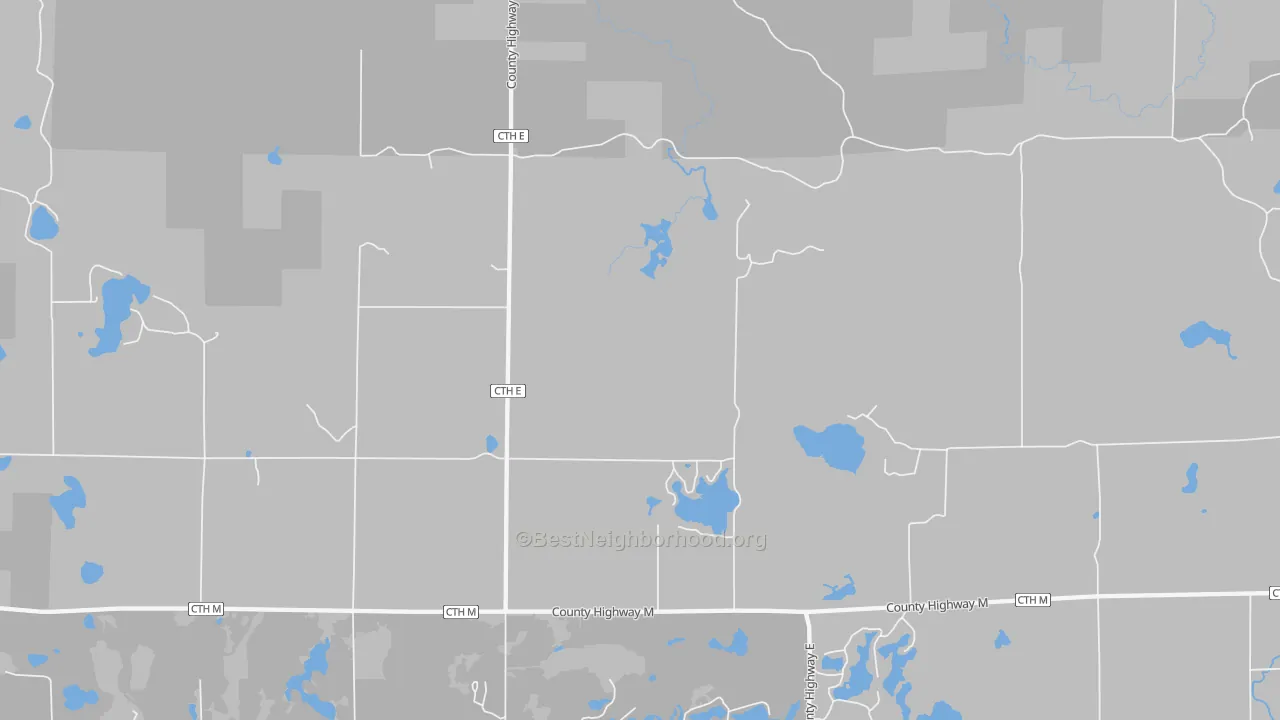 Transit Grade map of Hannibal, WI