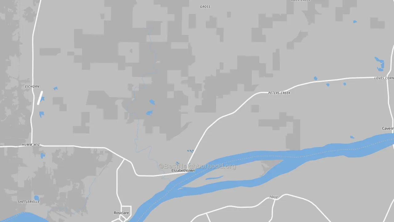 Transit Grade map of Hardin County, IL