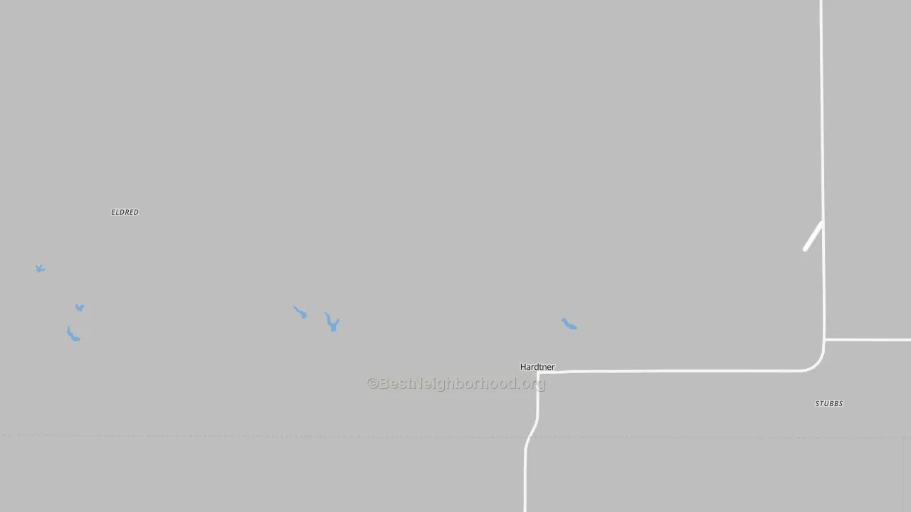 Transit Grade map of Hardtner, KS