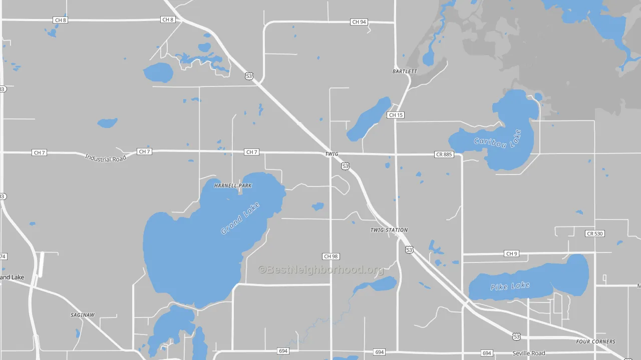 Transit Grade map of Harnell Park, MN