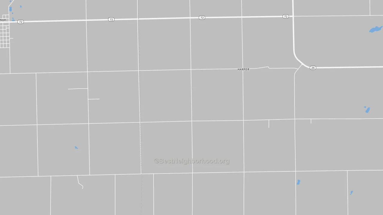 Transit Grade map of Harper, IL