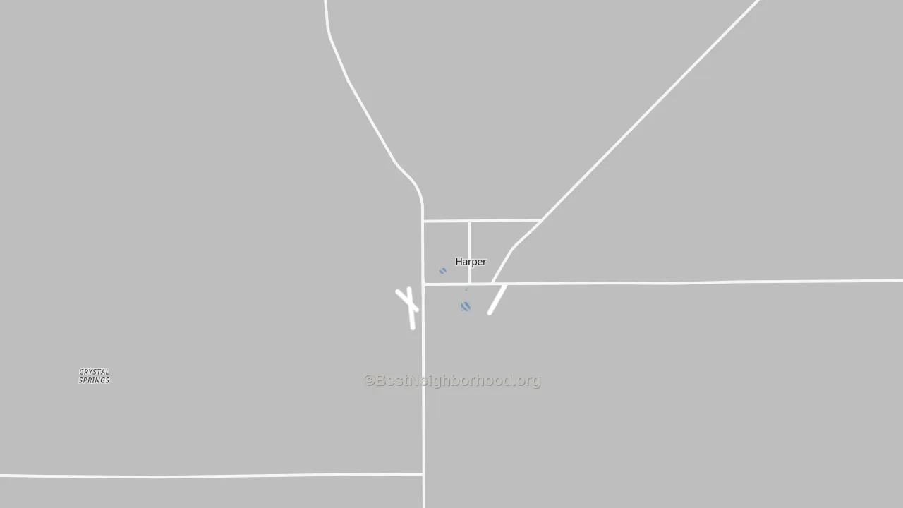Transit Grade map of Harper, KS