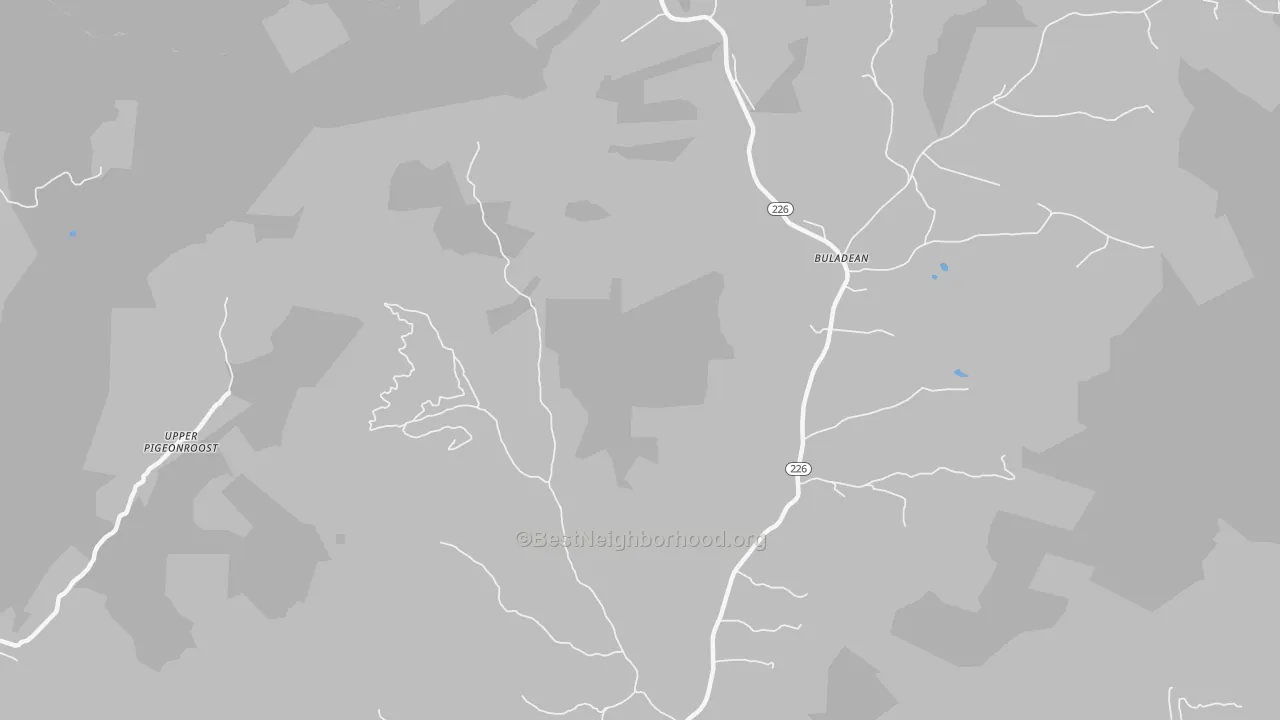 Transit Grade map of Harrell, NC