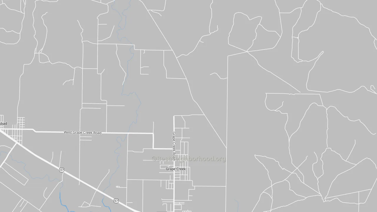 Transit Grade map of Harriet, TX