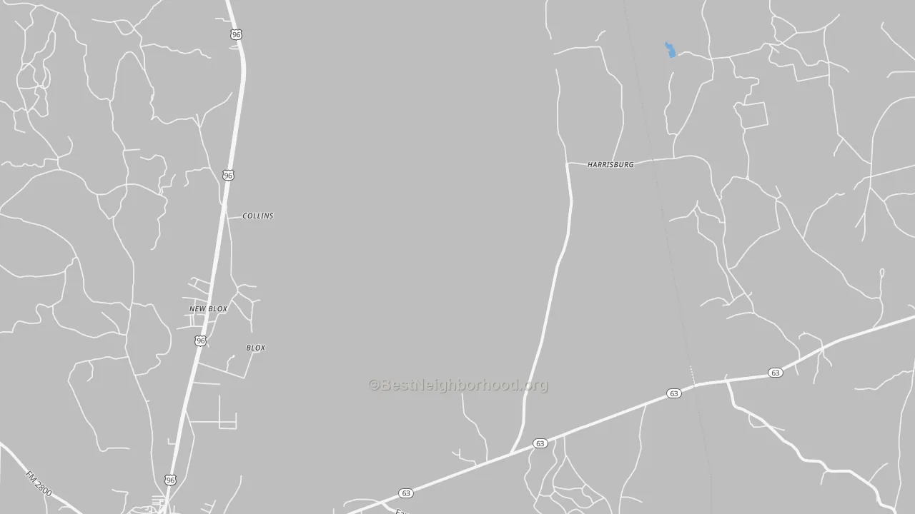 Transit Grade map of Harrisburg, TX