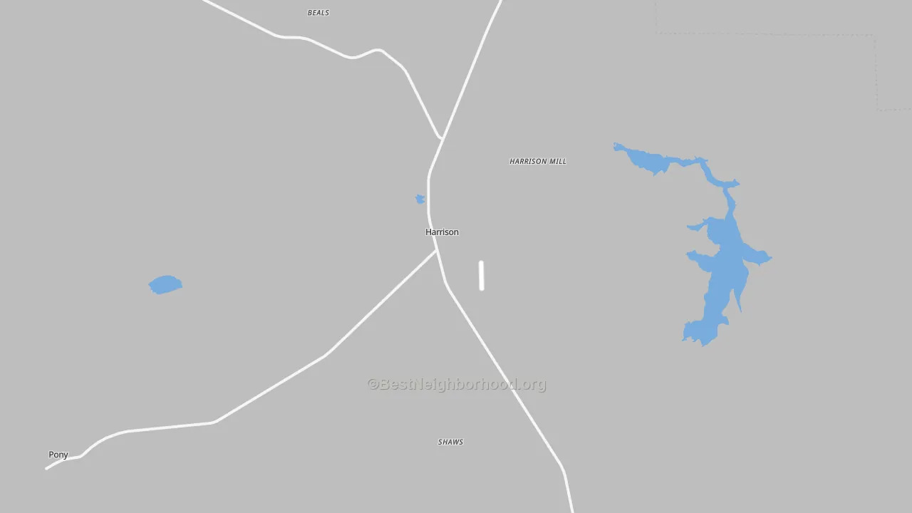 Transit Grade map of Harrison, MT