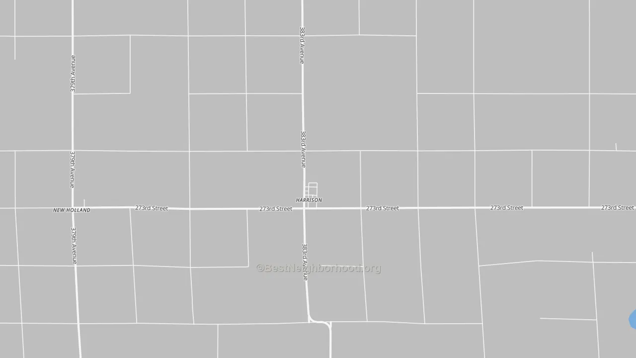 Transit Grade map of Harrison, SD