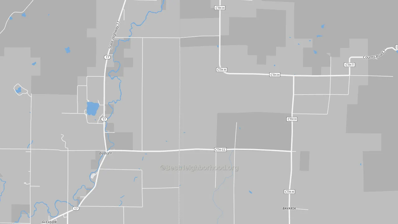 Transit Grade map of Harrison, WI