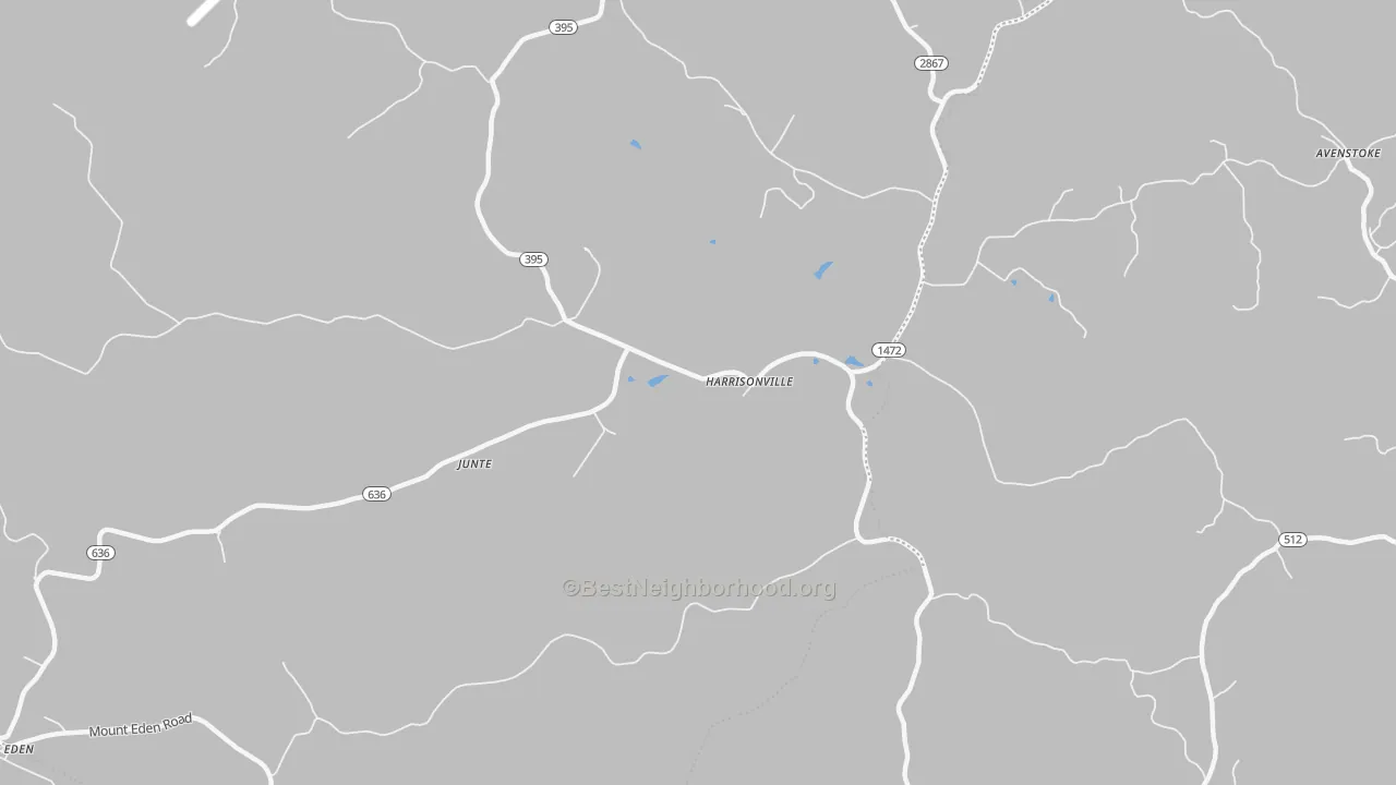 Transit Grade map of Harrisonville, KY