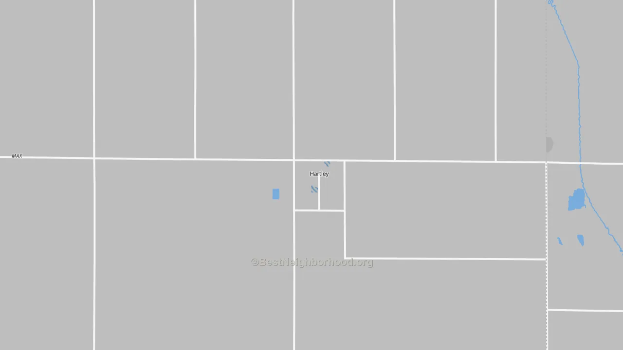 Transit Grade map of Hartley, IA