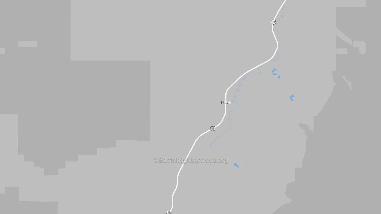 Transit Grade map of Hatch, UT
