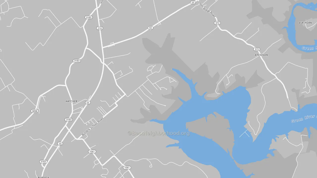 Transit Grade map of Hatcher, KY