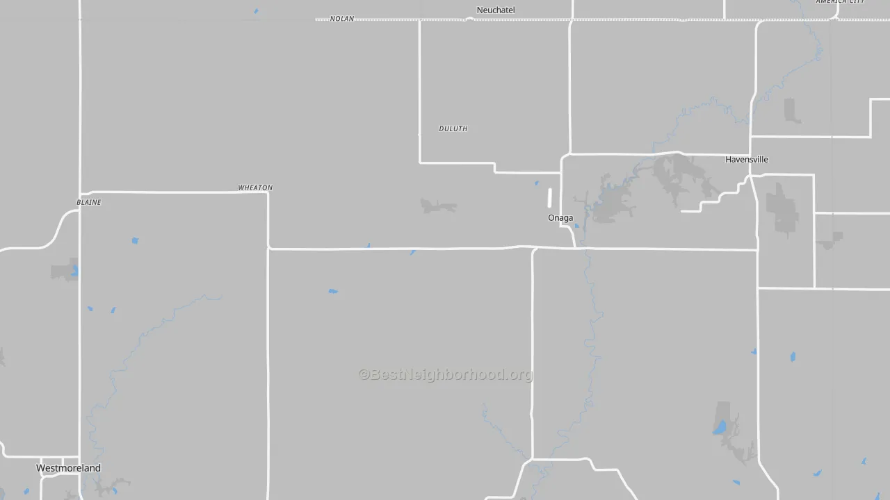 Transit Grade map of Havensville, KS