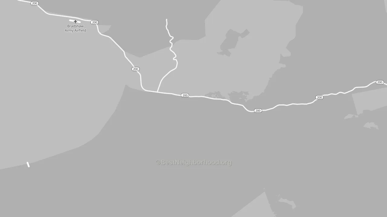 Transit Grade map of Hawaii County, HI