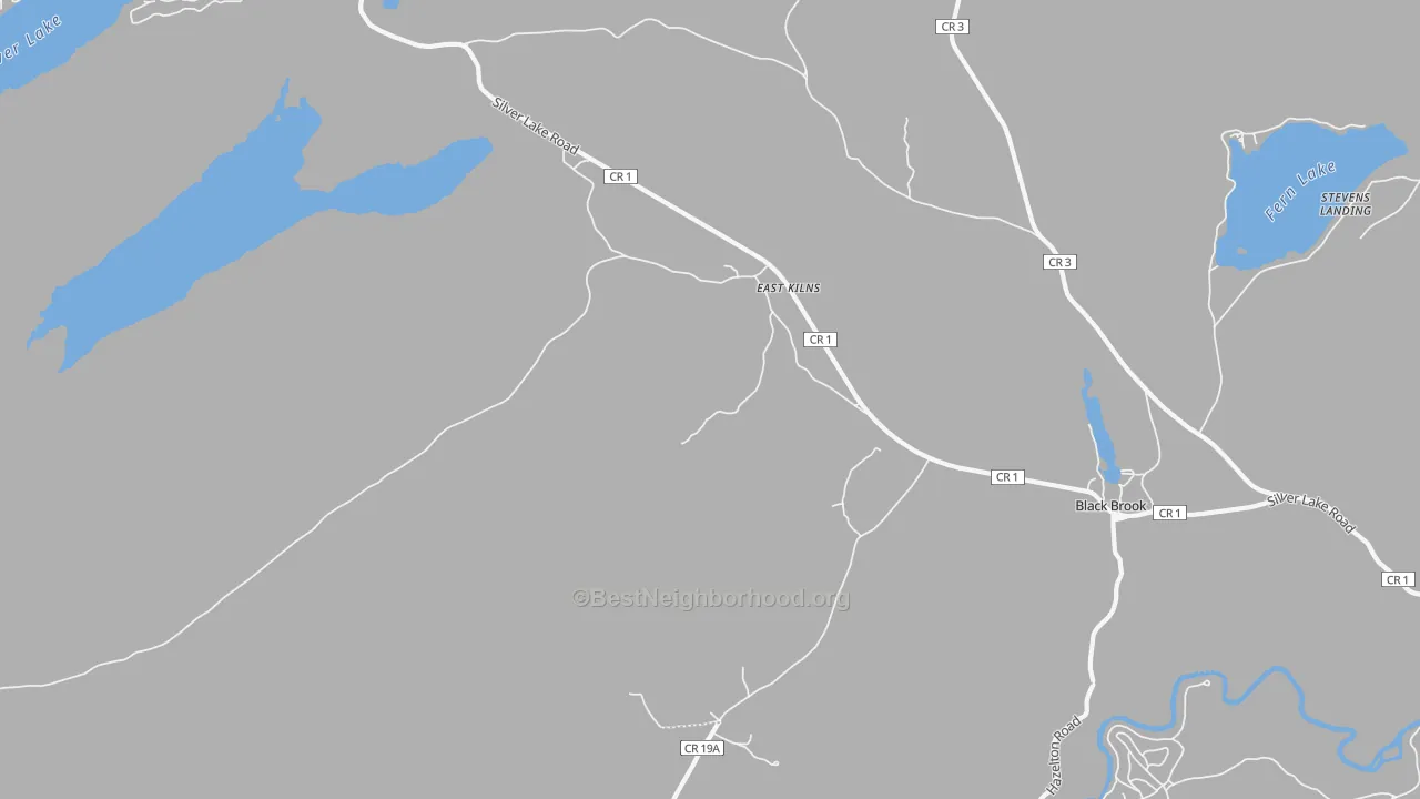 Transit Grade map of Hawkeye, NY